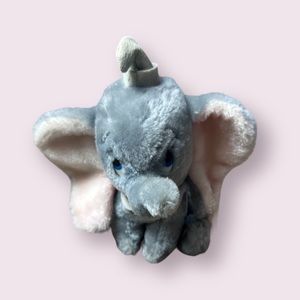 Vintage New With Tags Disneyland Walt Disney Dumbo Elephant Bean Bag Plush Small